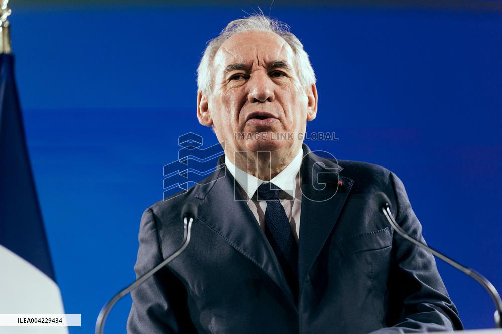 PM Bayrou At Viginum Forum - Paris