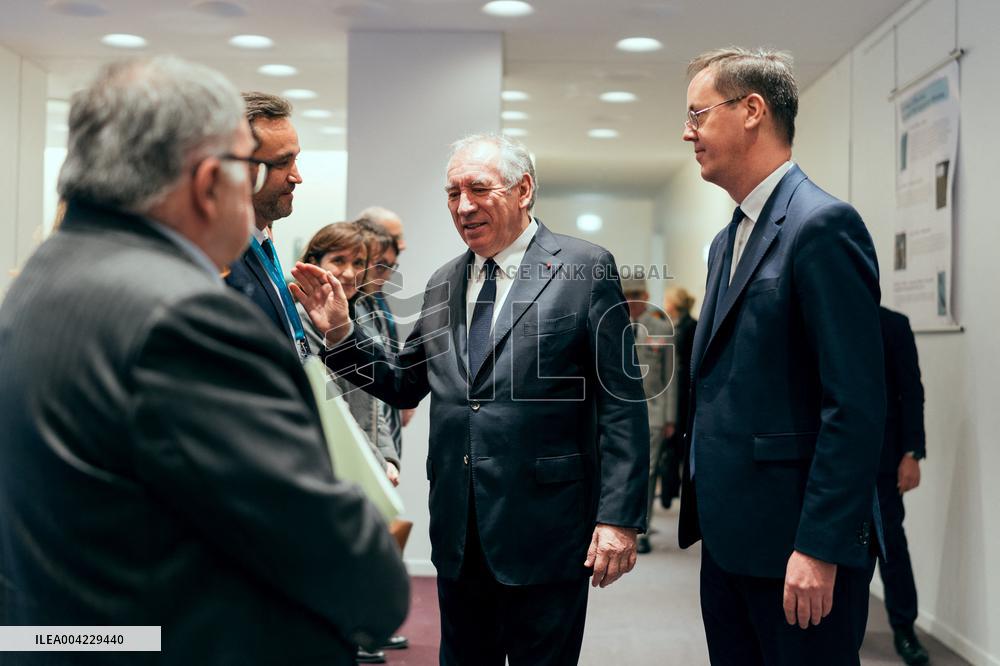 PM Bayrou At Viginum Forum - Paris