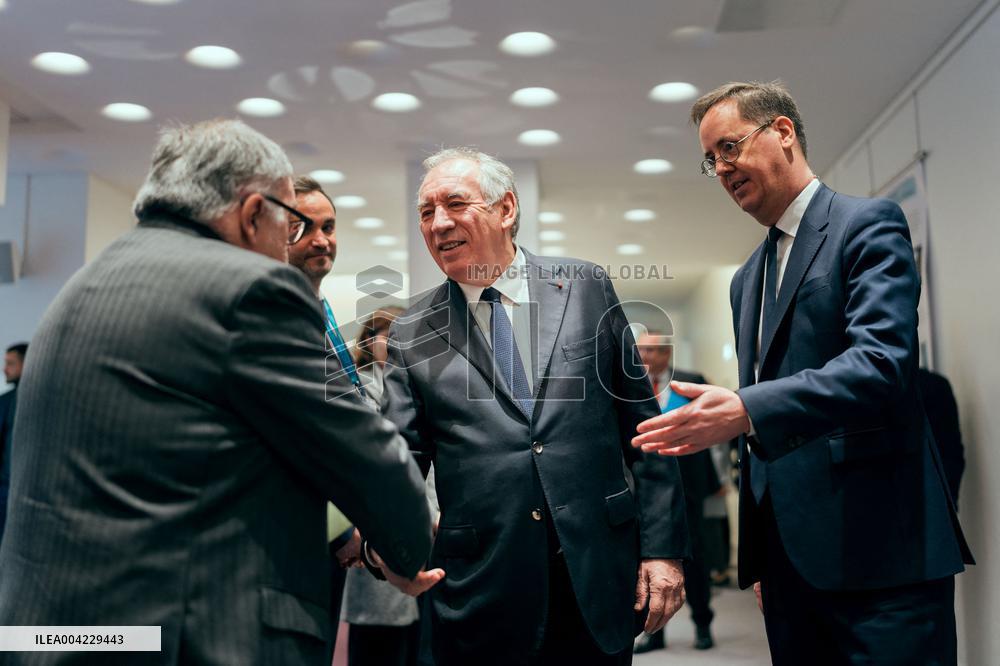 PM Bayrou At Viginum Forum - Paris