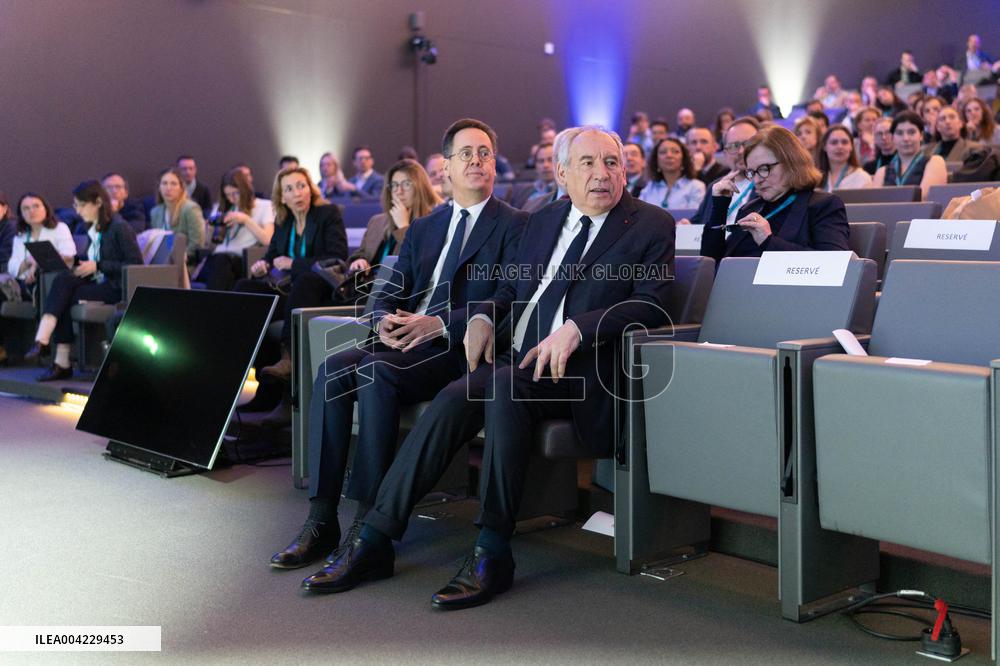 PM Bayrou At Viginum Forum - Paris