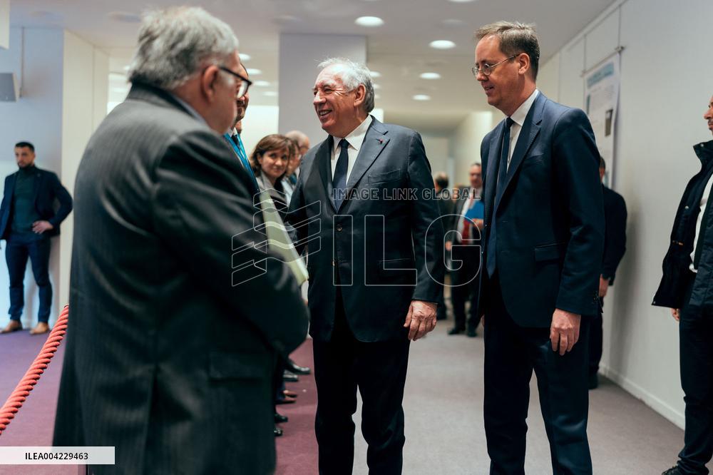 PM Bayrou At Viginum Forum - Paris
