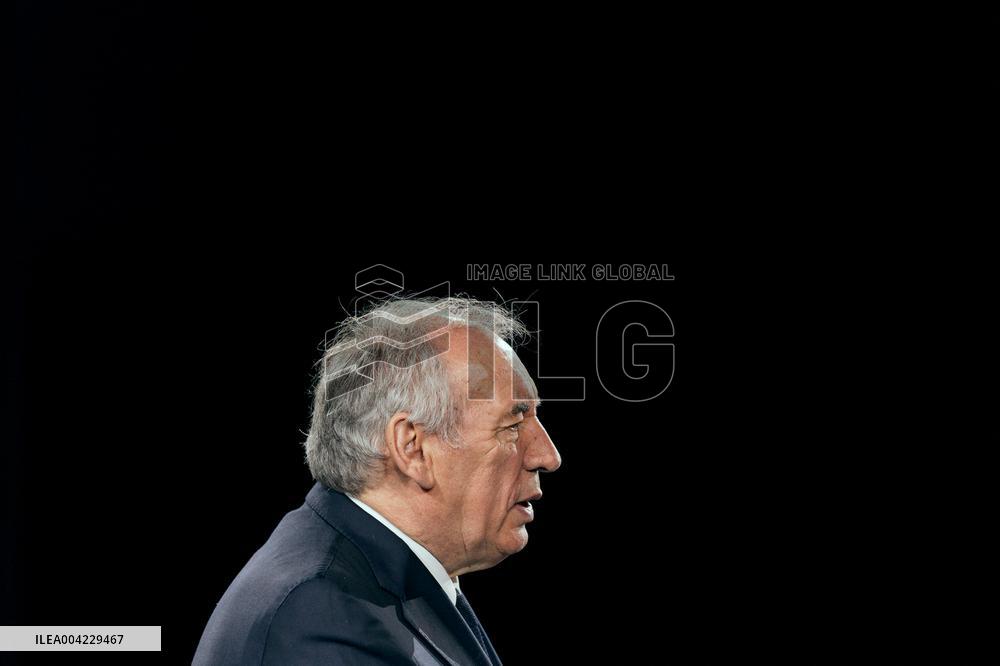 PM Bayrou At Viginum Forum - Paris