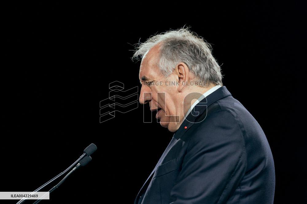 PM Bayrou At Viginum Forum - Paris