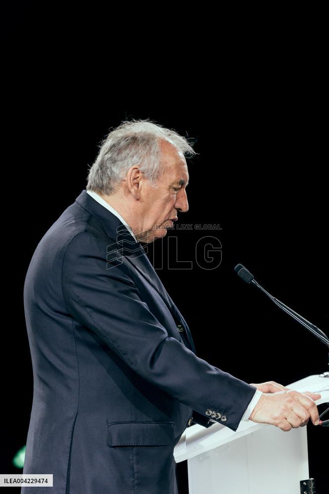 PM Bayrou At Viginum Forum - Paris