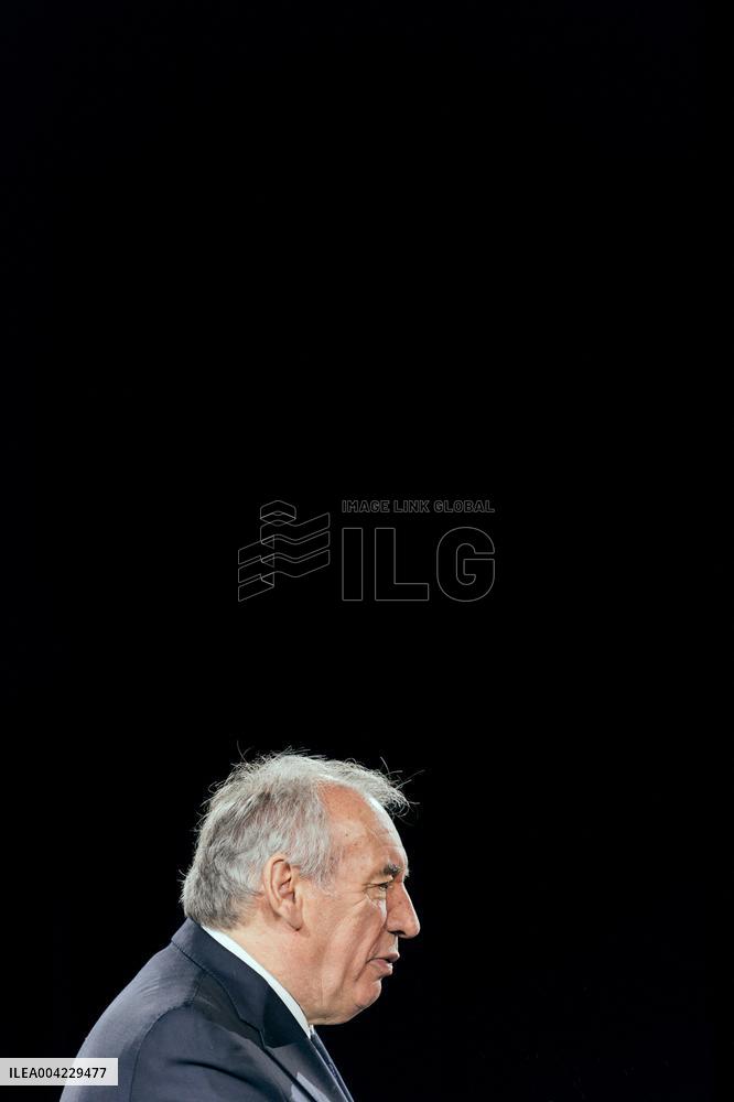 PM Bayrou At Viginum Forum - Paris