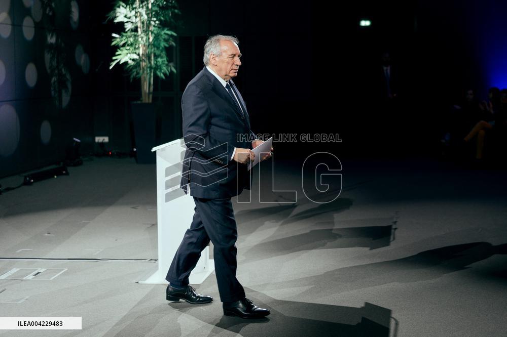 PM Bayrou At Viginum Forum - Paris