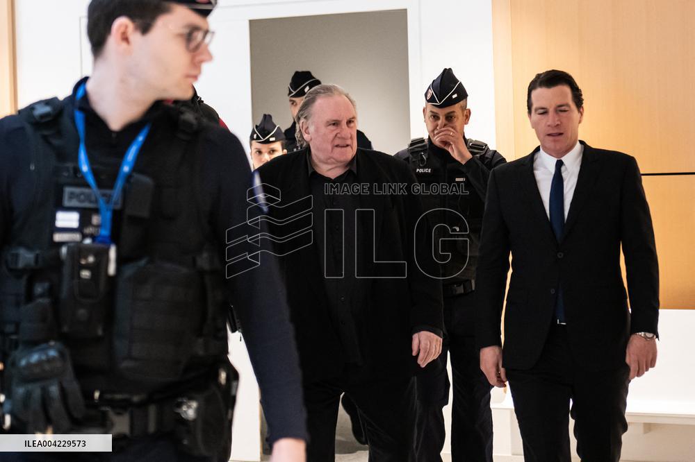 Gerard Depardieu Trial - Day 4 - Paris