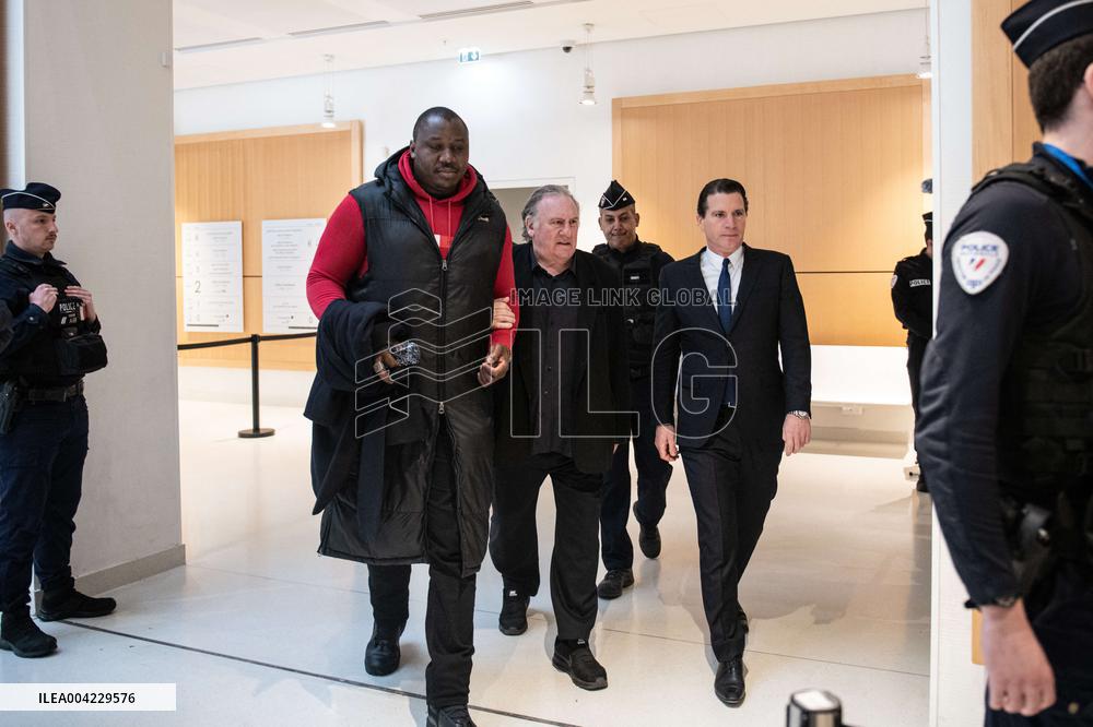 Gerard Depardieu Trial - Day 4 - Paris