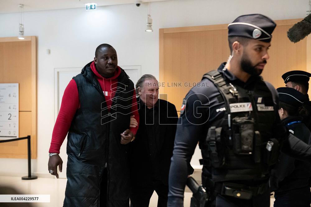 Gerard Depardieu Trial - Day 4 - Paris