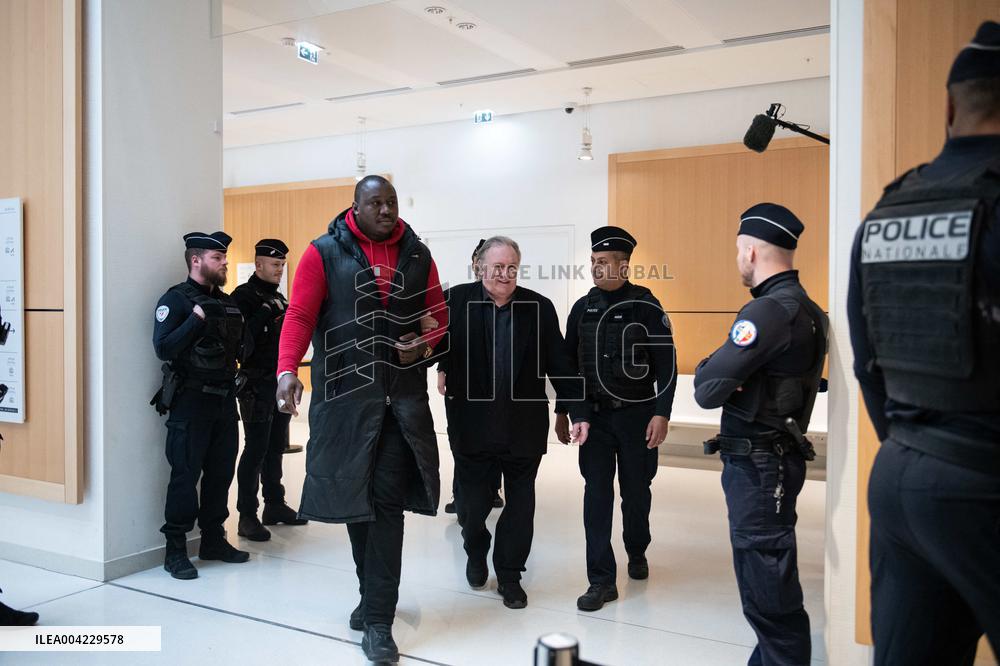 Gerard Depardieu Trial - Day 4 - Paris