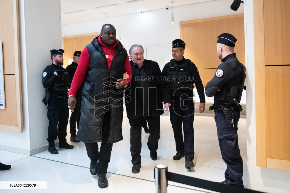 Gerard Depardieu Trial - Day 4 - Paris