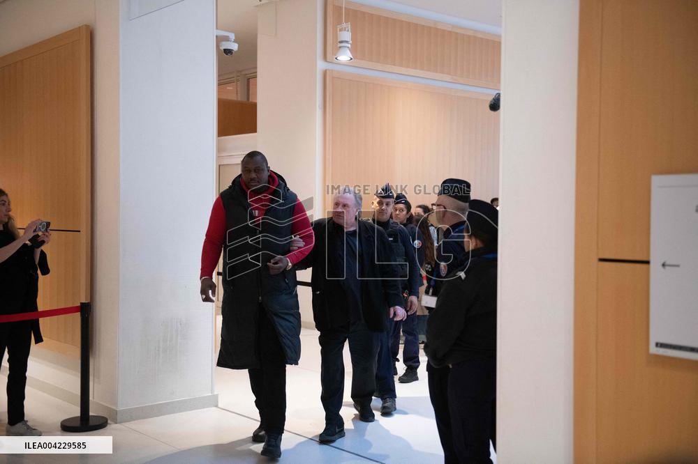 Gerard Depardieu Trial - Day 4 - Paris