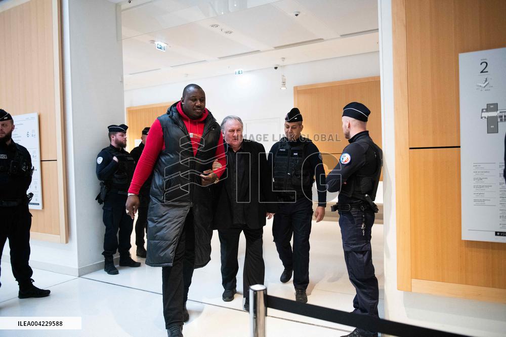 Gerard Depardieu Trial - Day 4 - Paris