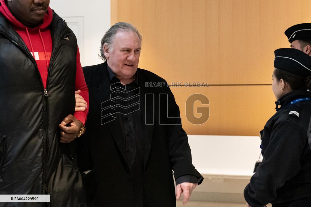 Gerard Depardieu Trial - Day 4 - Paris