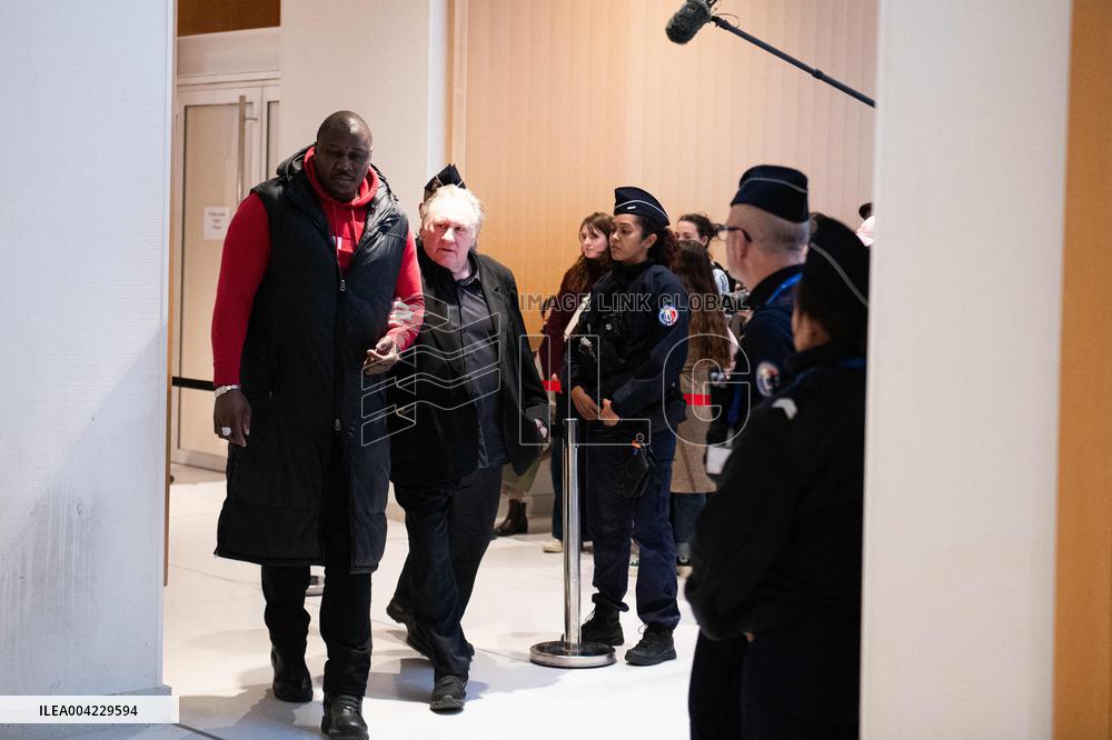 Gerard Depardieu Trial - Day 4 - Paris