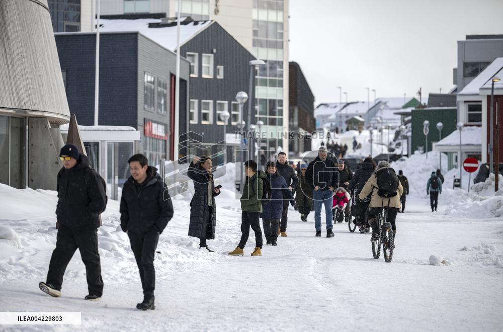 DAILY LIFE IN NUUK IN GREENLAND