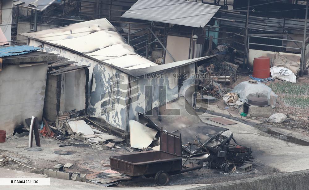 South Korea Wildfires Deathtoll