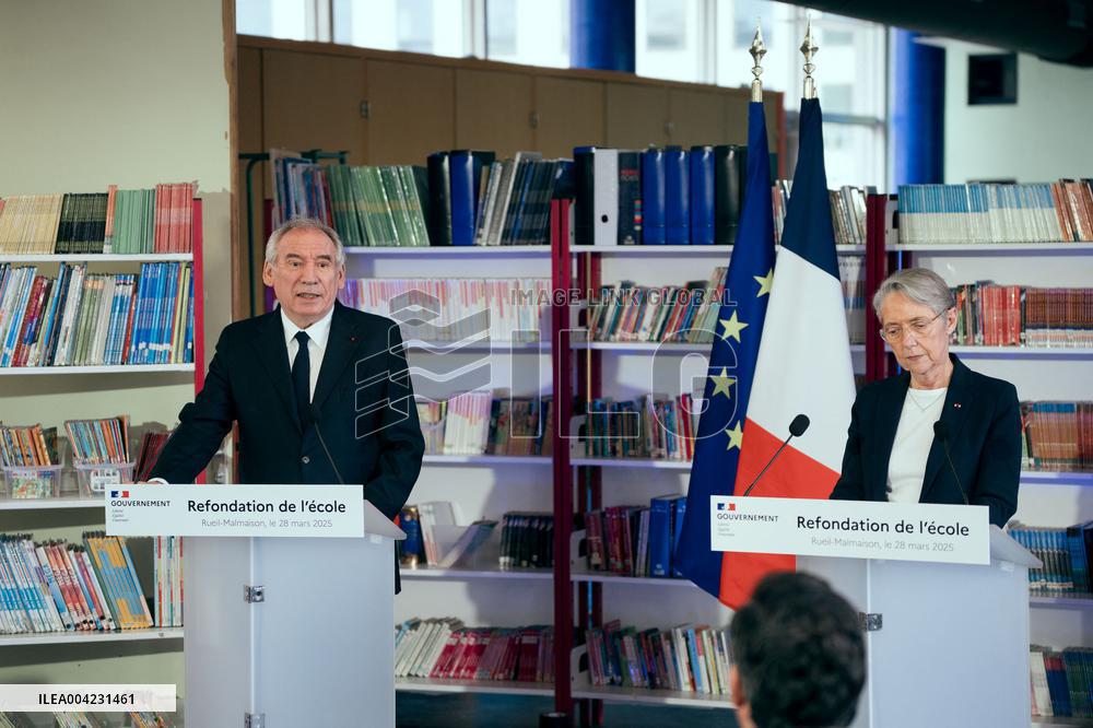French PM during a Press Conference - Paris AJ