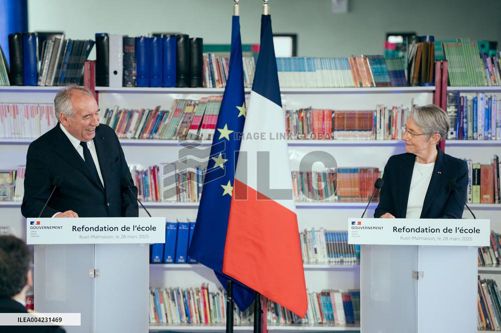 French PM during a Press Conference - Paris AJ