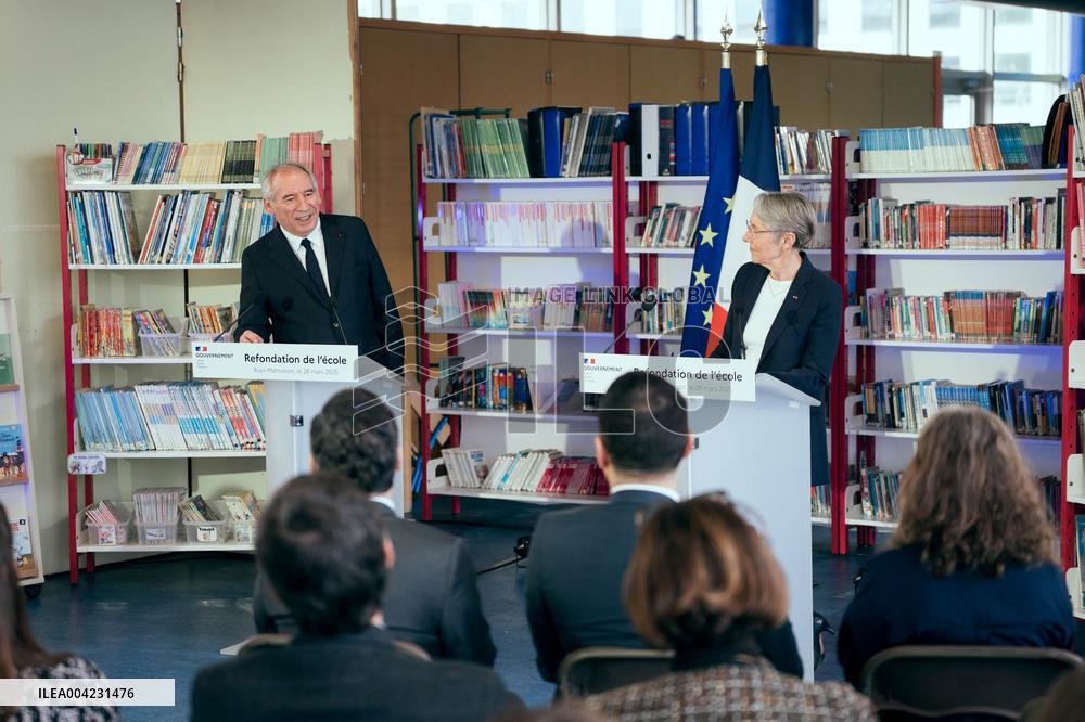 French PM during a Press Conference - Paris AJ