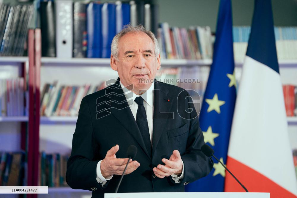 French PM during a Press Conference - Paris AJ