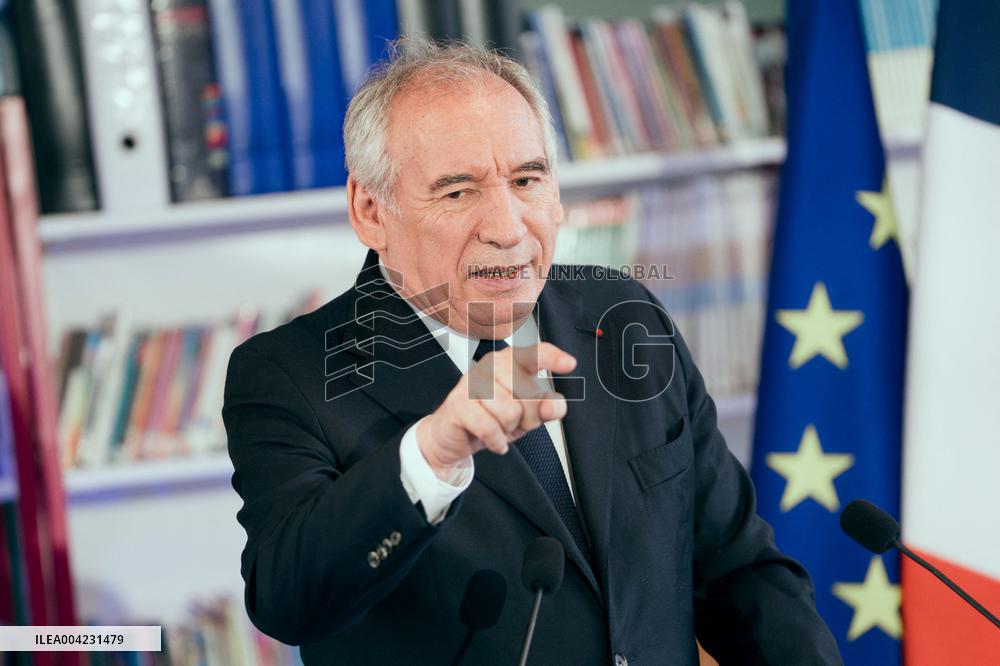 French PM during a Press Conference - Paris AJ