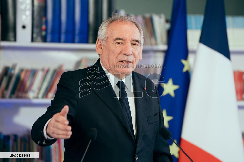 French PM during a Press Conference - Paris AJ