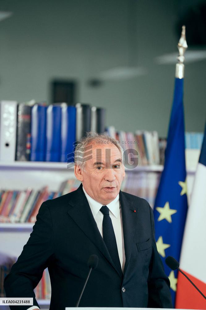 French PM during a Press Conference - Paris AJ