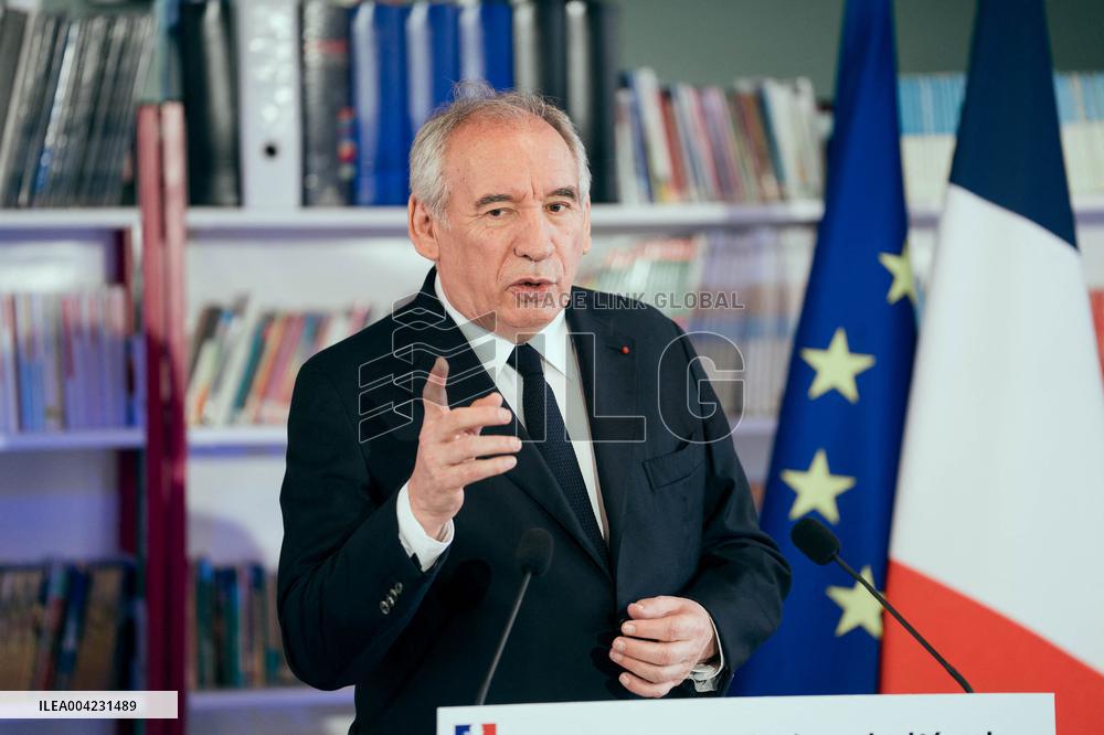 French PM during a Press Conference - Paris AJ