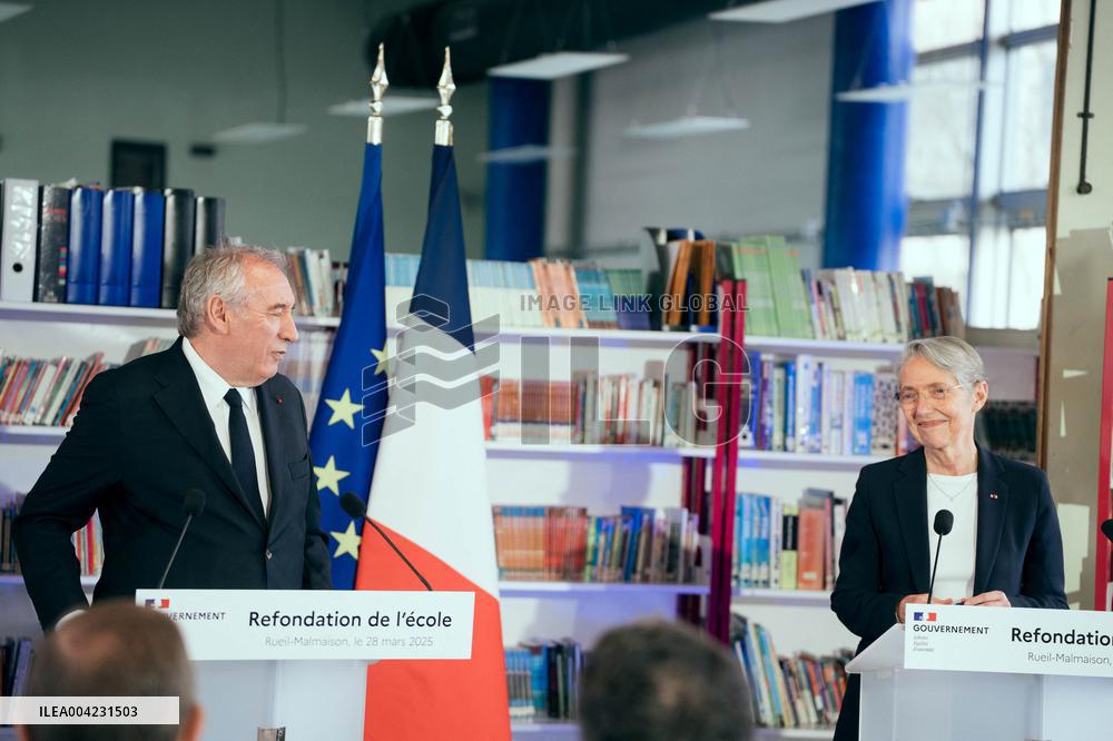 French PM during a Press Conference - Paris AJ
