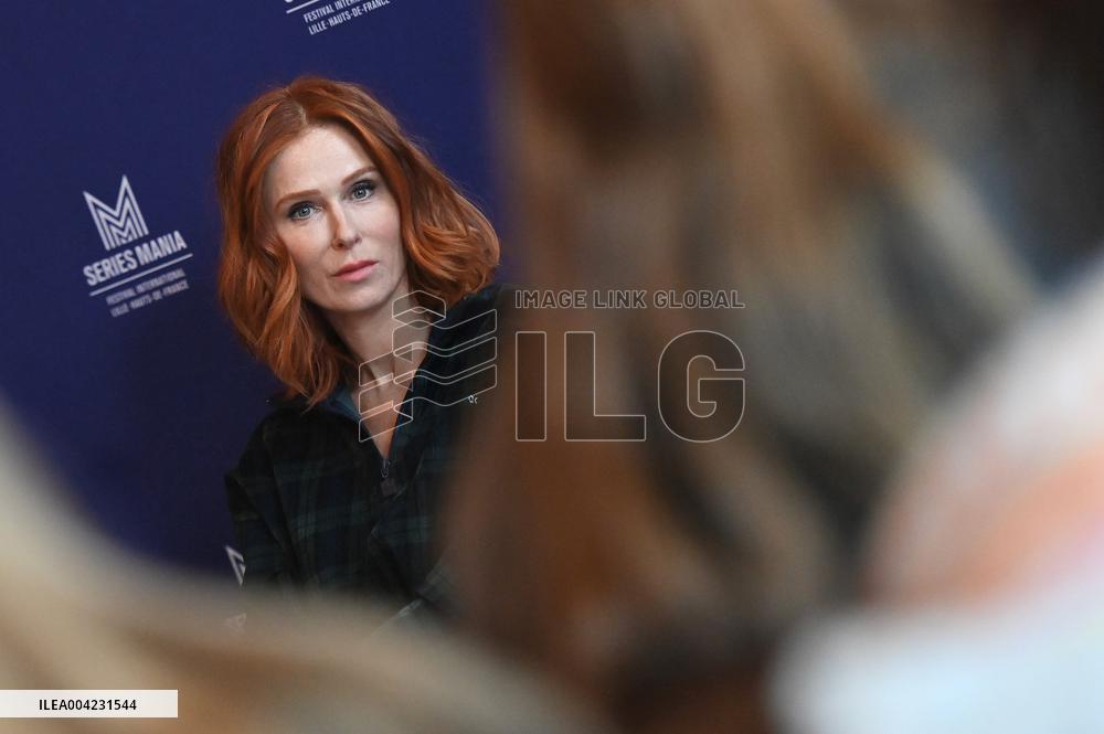 Audrey Fleurot From HPI  At Series Mania Festival 2025 - Lille