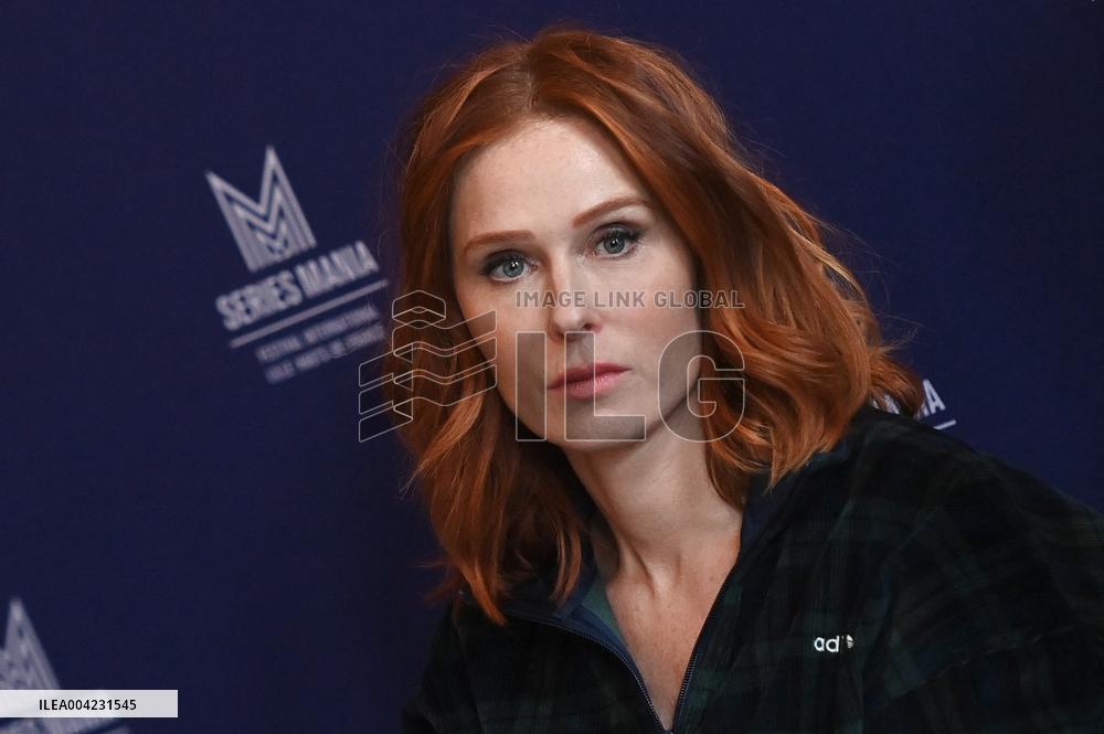 Audrey Fleurot From HPI  At Series Mania Festival 2025 - Lille