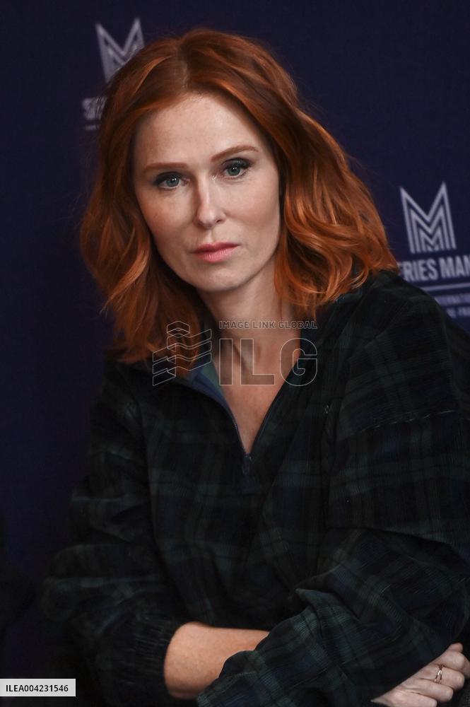 Audrey Fleurot From HPI  At Series Mania Festival 2025 - Lille