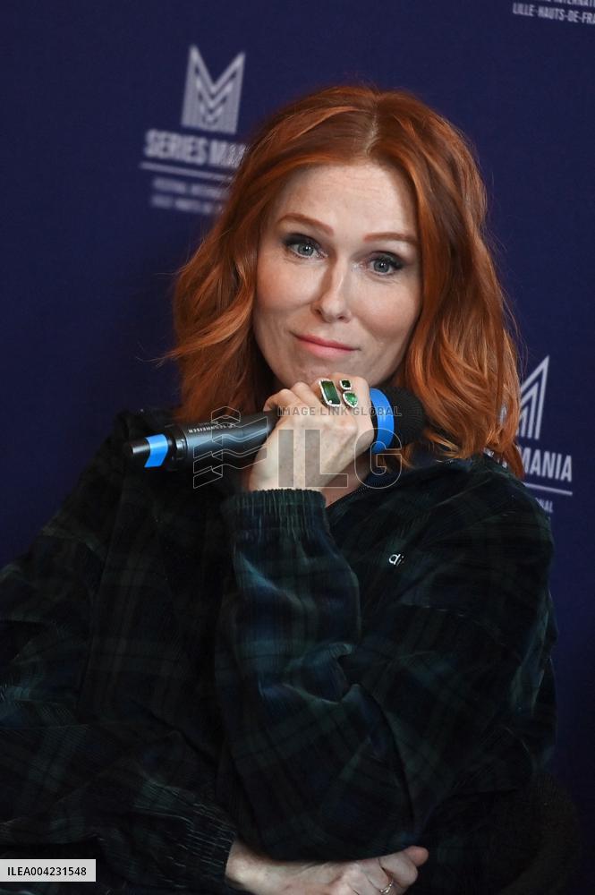 Audrey Fleurot From HPI  At Series Mania Festival 2025 - Lille