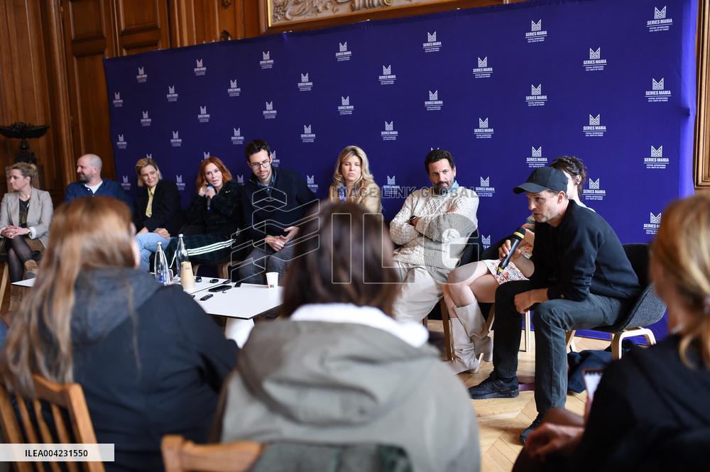 Audrey Fleurot From HPI  At Series Mania Festival 2025 - Lille