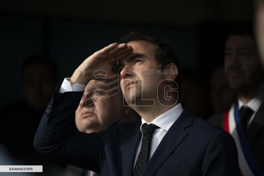 Sebastien Lecornu Visits Thales Facility - France