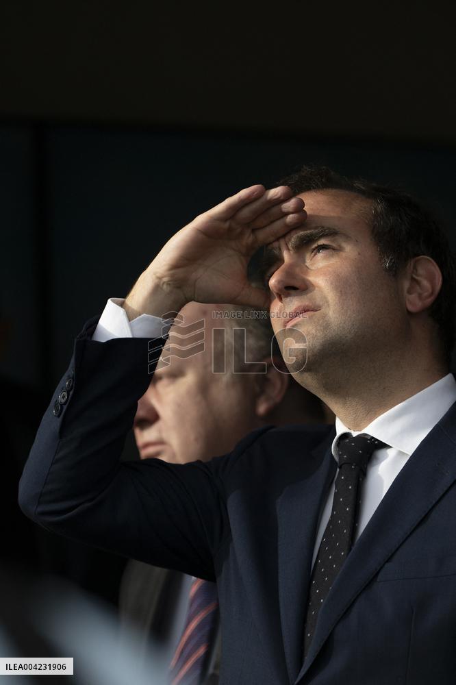 Sebastien Lecornu Visits Thales Facility - France