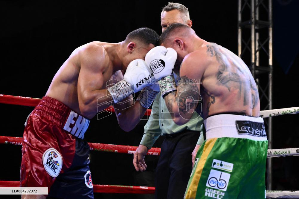 CONTATTO - Boxe - Mondiale Silver WBC Feather Weight - Magnesi vs El Handri