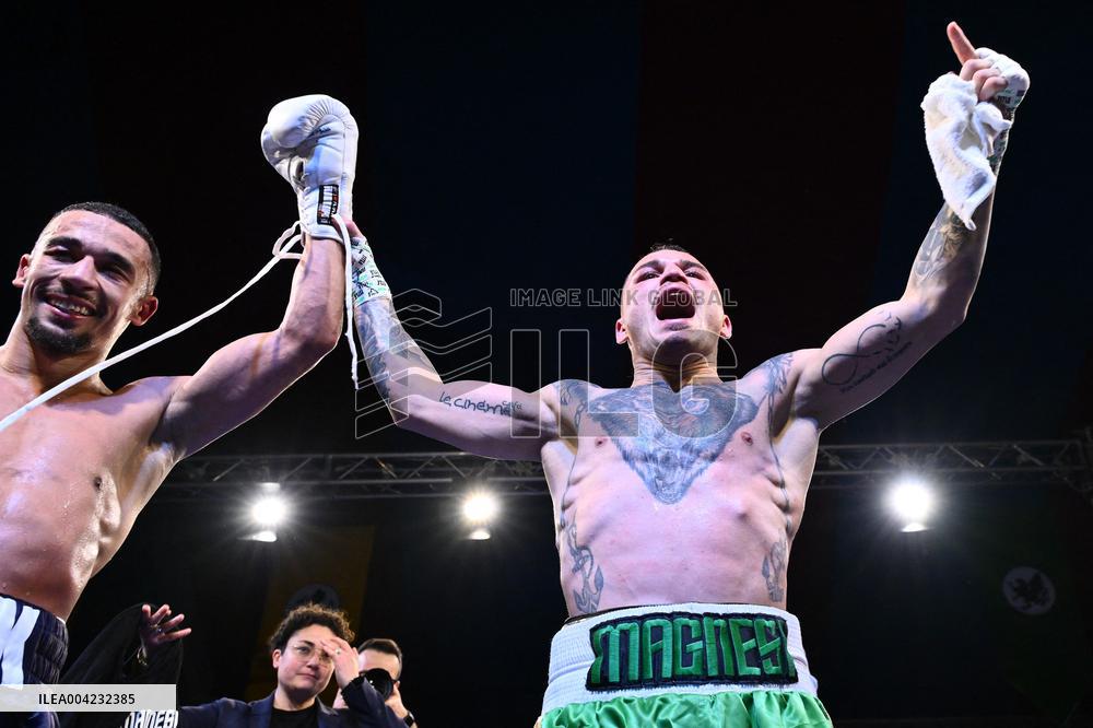 CONTATTO - Boxe - Mondiale Silver WBC Feather Weight - Magnesi vs El Handri