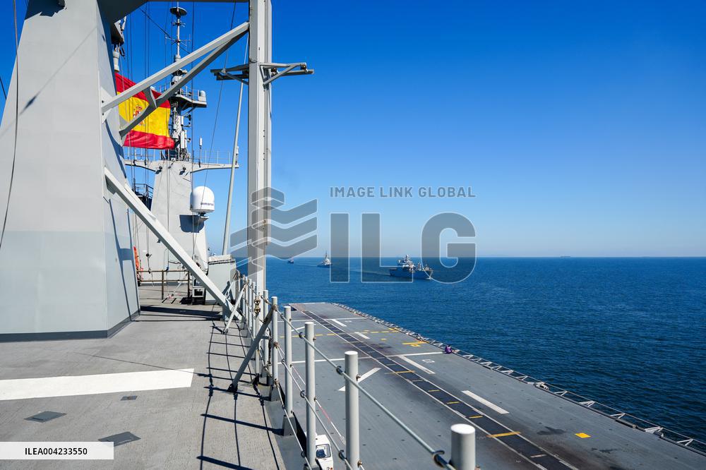 NATO launches major naval exercise off Spain's coast