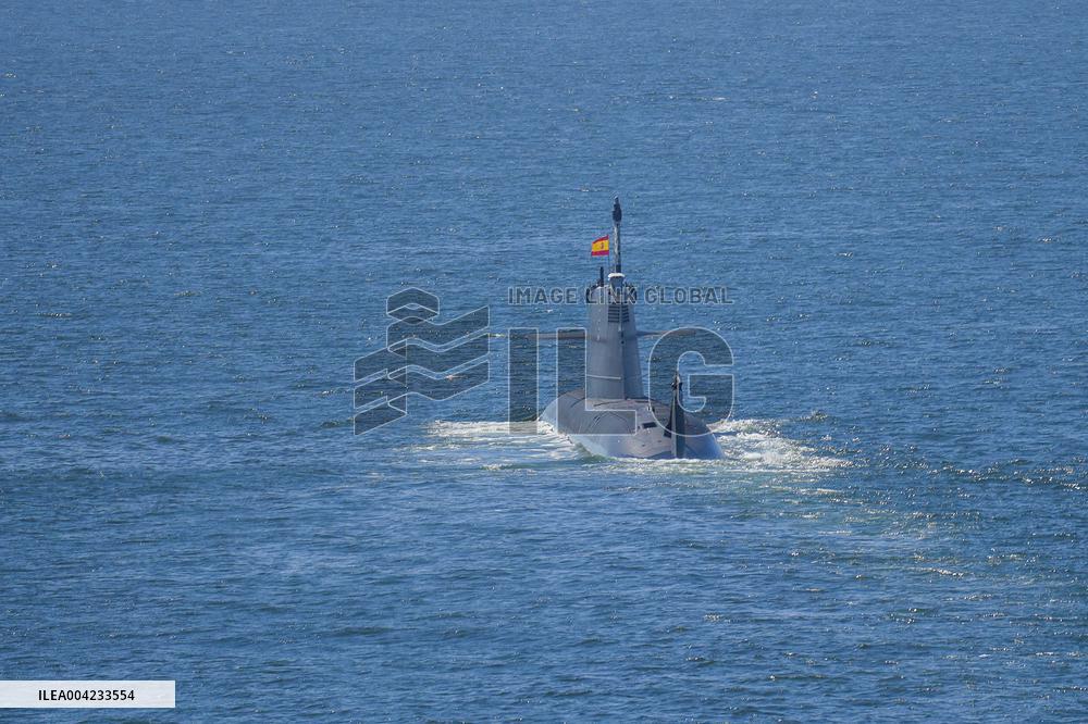 NATO launches major naval exercise off Spain's coast