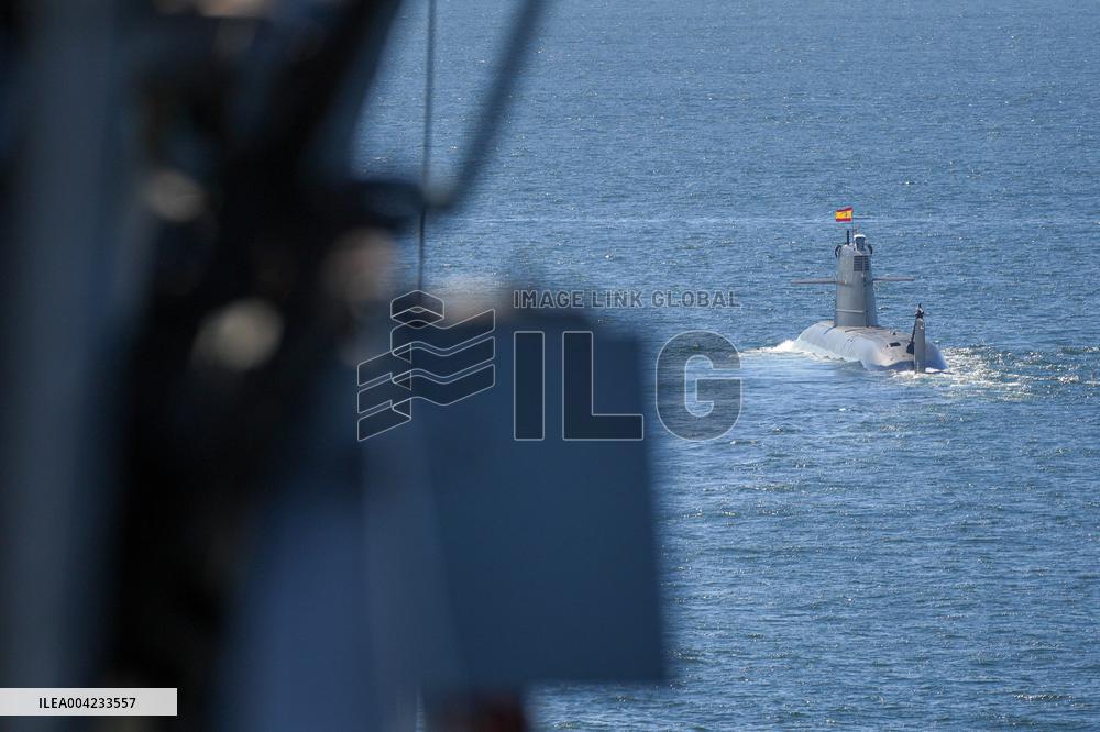 NATO launches major naval exercise off Spain's coast