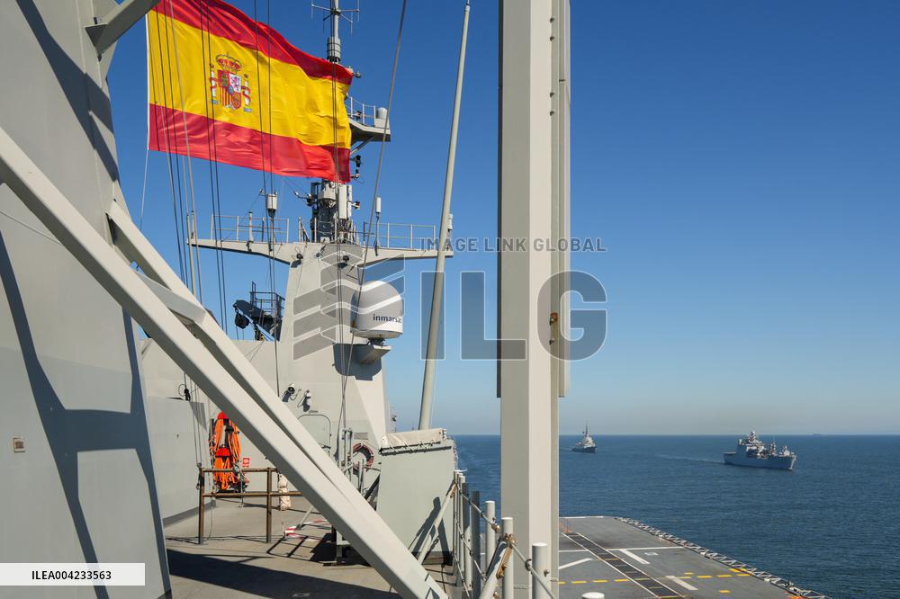 NATO launches major naval exercise off Spain's coast