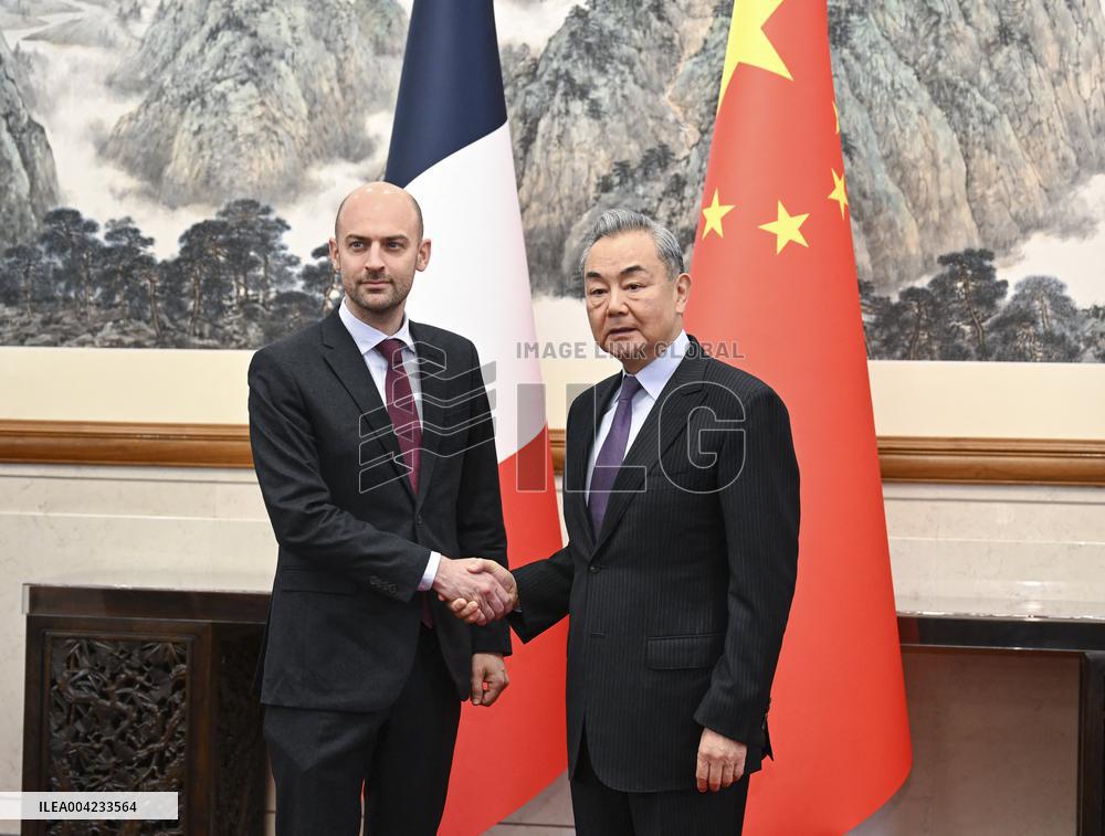 French Foreign Minister Jean-Noel Barrot In China - Beijing