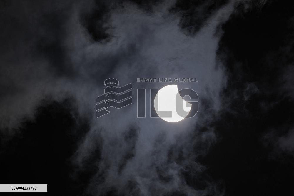 Parial Solar Eclipse - France