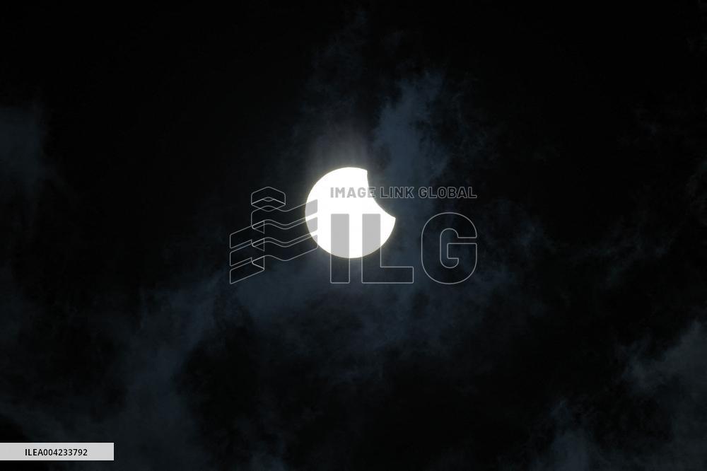 Parial Solar Eclipse - France