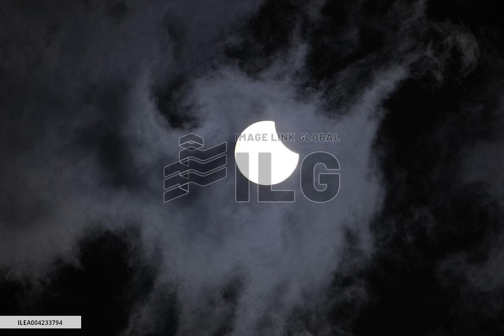 Parial Solar Eclipse - France