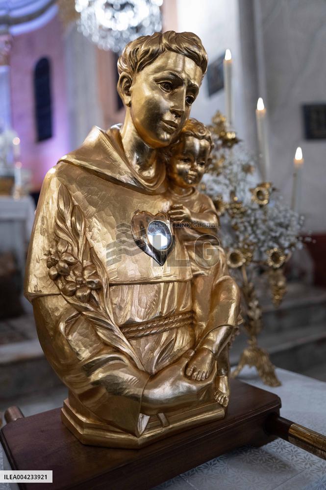 Pilgrimage Of The Relics Of Saint Anthony - Calvi