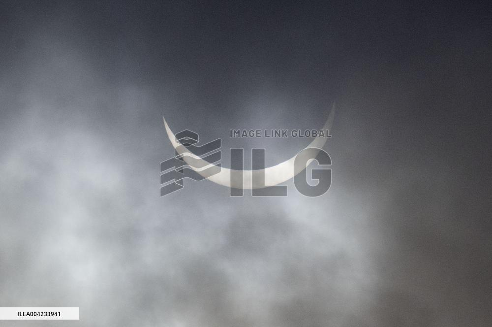 SOLAR ECLIPSE NUUK GREENLAND