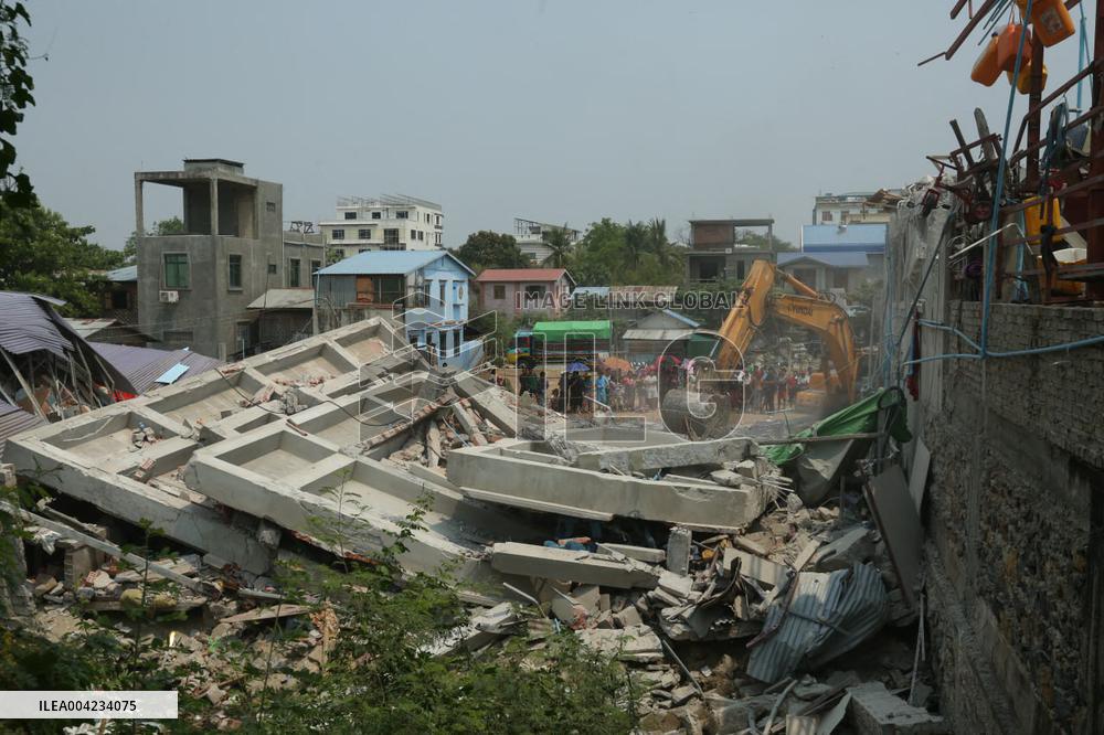 Myanmar-Bangkok Earthquake Aftermath